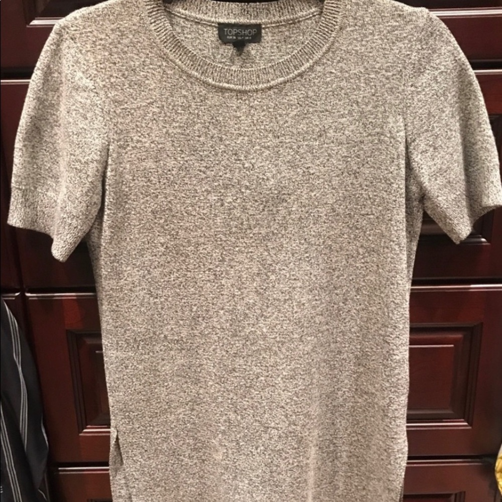 Topshop Gray sweater/shirt